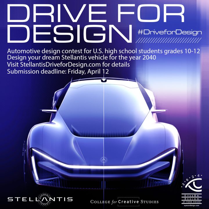 Stellantis Drive for Design Contest Poster