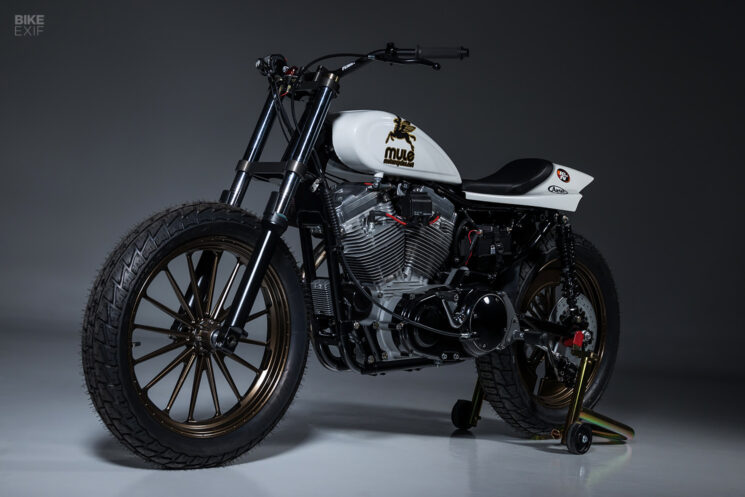 Harley-Davidson Hooligan Sportster flat track bike by Mule