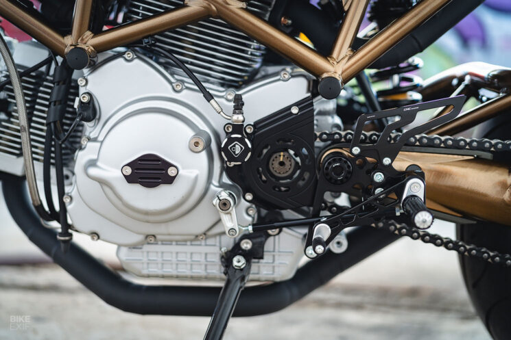 Ducati Monster S2R 1000 restomod by Analog Motorcycles