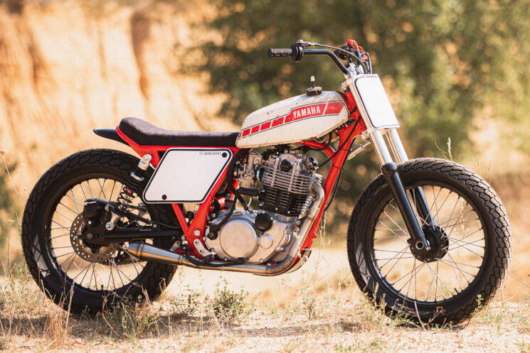 Yamaha SR500 flat tracker by Workshop43